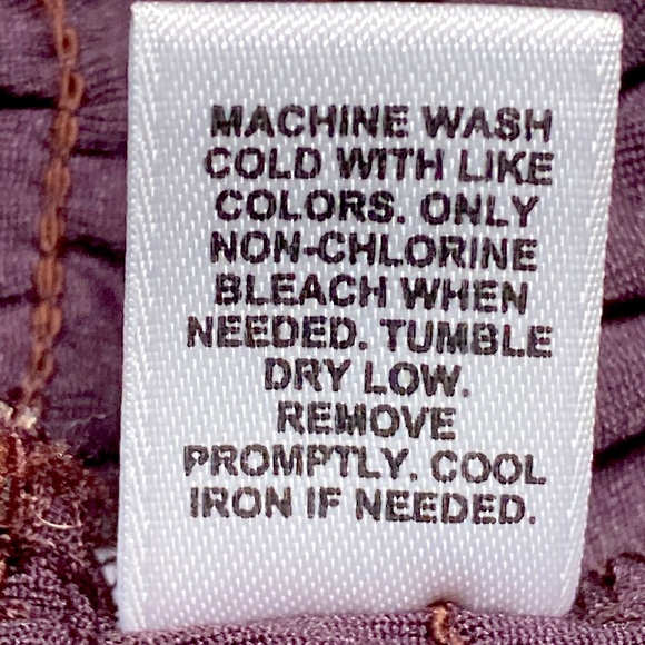 Cato Brown Printed Dressy Blouse size L - Picture 7 of 7